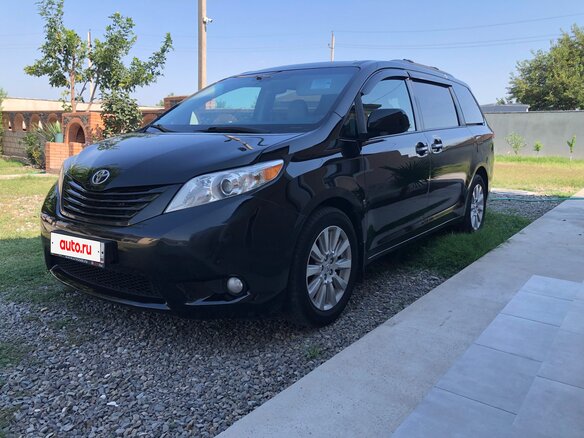 2012 Toyota Sienna III, чёрный, 2535000 рублей - вид 20