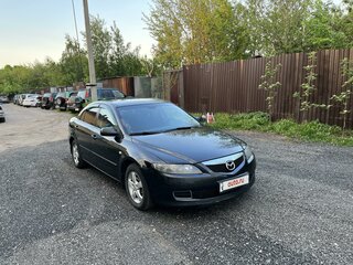 2007 Mazda 6 I (GG) Рестайлинг, чёрный, 600000 рублей, вид 4