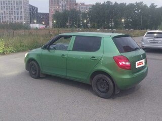 2012 Skoda Fabia II Рестайлинг, зелёный, 240000 рублей, вид 5