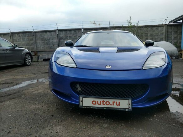 2009 Lotus Evora, синий - вид 1