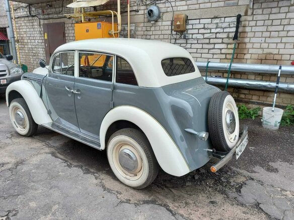1956 Москвич 401-420, бежевый, 700000 рублей - вид 3
