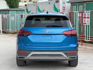 2021 Volkswagen Tayron I, синий, 1627000 рублей, вид 4