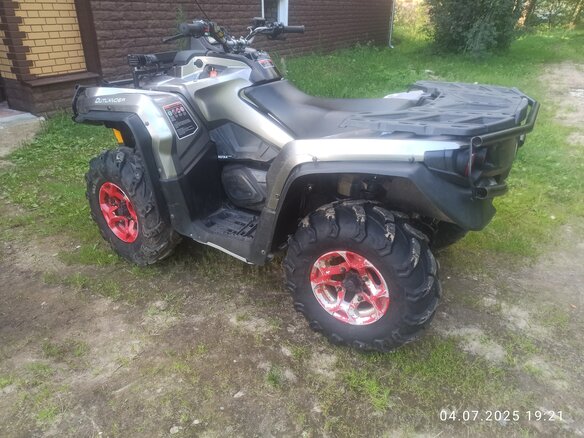 2013 BRP Can-Am Outlander 500, серый, 570000 рублей - вид 8