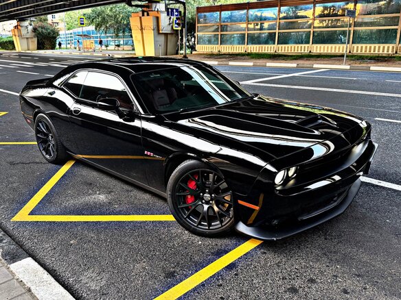 2015 Dodge Challenger SRT III Рестайлинг 2, чёрный - вид 2