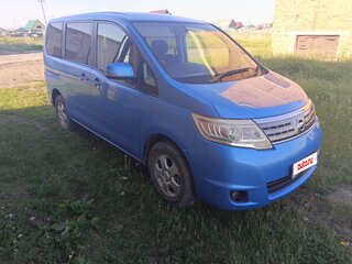 2008 Nissan Serena III (C25), голубой, 1200000 рублей, вид 4