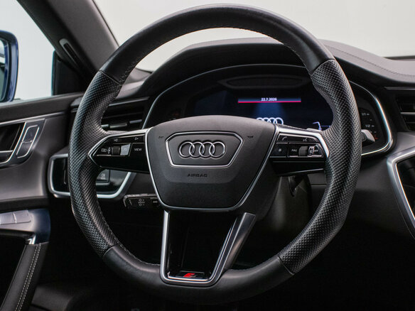 2021 Audi A7 45 TFSI II (4K), синий - вид 14