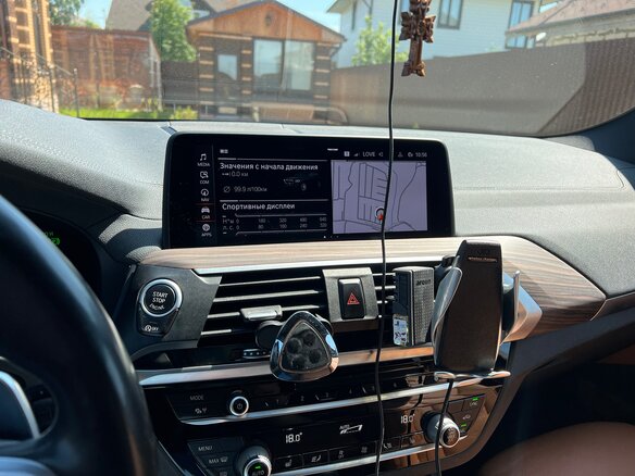 2019 BMW X3 30d xDrive III (G01), чёрный, 4100000 рублей - вид 8