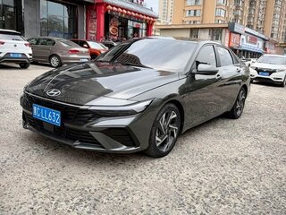 2023 Hyundai Elantra N Line VII (CN7) Рестайлинг, серебристый, 1620000 рублей, вид 1