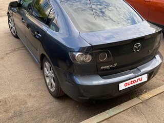 2008 Mazda 3 I (BK) Рестайлинг, серый, 550000 рублей, вид 4