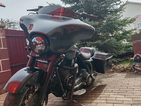 2006 Harley-Davidson Street Glide, чёрный, 561192 рублей - вид 5