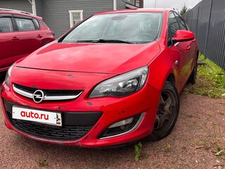 2013 Opel Astra J Рестайлинг, красный, 484900 рублей, вид 1