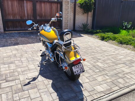 1999 Yamaha XVS1100, золотистый, 620000 рублей, вид 5
