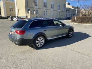 2007 Audi A6 allroad II (C6), зелёный, 1200000 рублей, вид 3