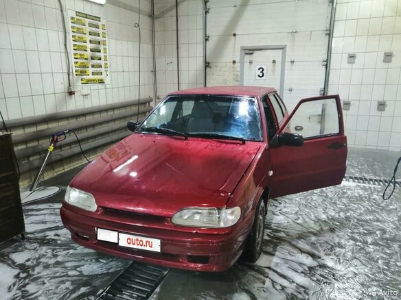 2007 Lada (ВАЗ) 2114, красный