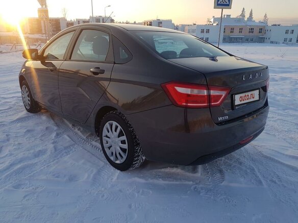 2016 Lada (ВАЗ) Vesta I, коричневый - вид 3
