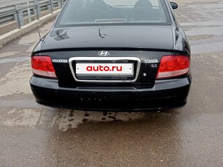 2006 Hyundai Sonata ТагАЗ IV (EF) Рестайлинг, чёрный, 550000 рублей, вид 4