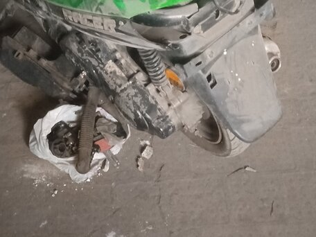 2006 Rajdoot 350, зелёный, 17000 рублей, вид 1