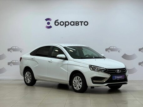 2023 Lada (ВАЗ) Vesta I Рестайлинг (NG), белый, 1205000 рублей, вид 3