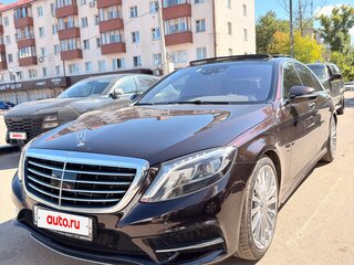 2014 Mercedes-Benz S-Класс 500 Long VI (W222, C217), чёрный, 2550000 рублей, вид 3