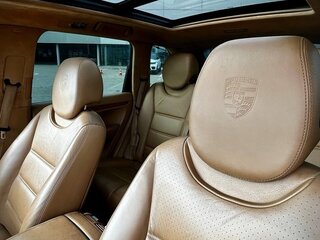 2008 Porsche Cayenne Turbo I Рестайлинг (957), бежевый, 1500000 рублей, вид 5