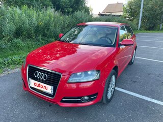 2011 Audi A3 II (8P) Рестайлинг 2, красный, 750000 рублей, вид 2