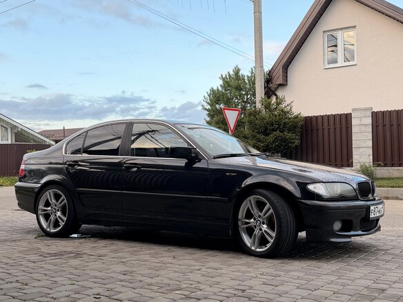2004 BMW 3 серии 320i IV (E46) Рестайлинг, чёрный, 621000 рублей - вид 9