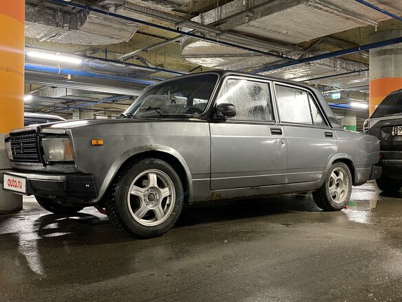 2010 Lada (ВАЗ) 2107, серый - вид 13