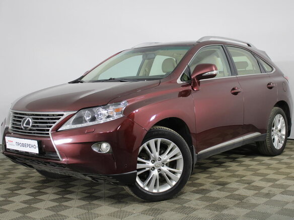 2013 Lexus RX 270 III Рестайлинг, красный