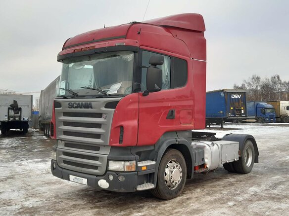 2007 Scania R-Series, красный