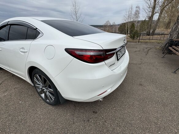 2018 Mazda 6 III (GJ) Рестайлинг 2, белый - вид 13