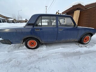 2005 Lada (ВАЗ) 2107, синий, 100000 рублей, вид 4
