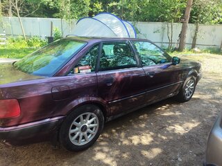 1994 Audi 80 V (B4), красный, 300000 рублей, вид 3