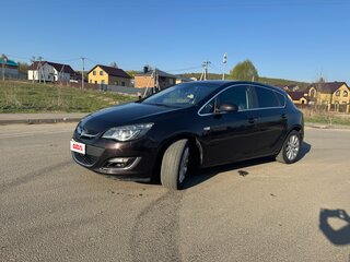 2014 Opel Astra J Рестайлинг, коричневый, 990000 рублей, вид 1