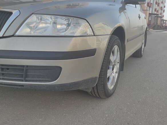 2008 Skoda Octavia II (A5) Рестайлинг, серый