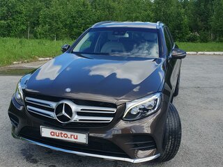 2016 Mercedes-Benz GLC 300 I (X253), коричневый, 3800000 рублей, вид 2