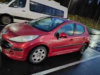 2008 Peugeot 207 I, красный, 309000 рублей, вид 1