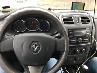 2017 Renault Logan II, бежевый, 690000 рублей, вид 5