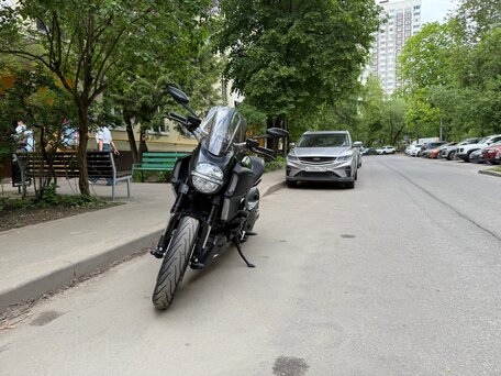 2011 Ducati Diavel, чёрный, 1100000 рублей, вид 5