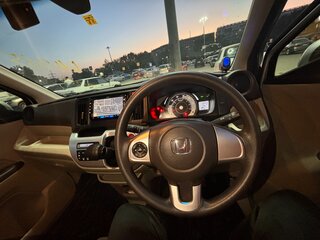 2017 Honda N-WGN I Рестайлинг, серый, 875000 рублей, вид 4