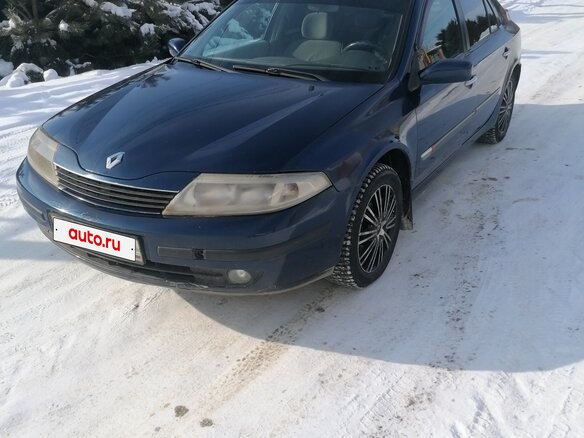 2003 Renault Laguna II, синий, 353000 рублей - вид 6