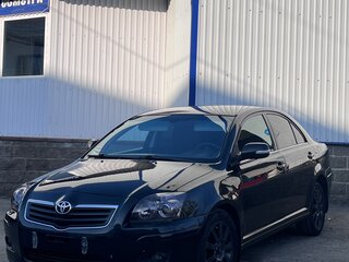 2008 Toyota Avensis II Рестайлинг, чёрный, 770000 рублей, вид 1