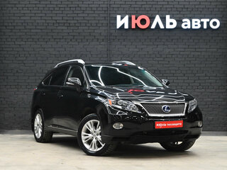 2010 Lexus RX 450h III, чёрный, 2600000 рублей, вид 3