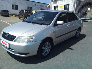 2002 Toyota Corolla IX (E120, E130), серебристый, 525000 рублей, вид 1