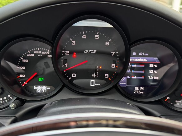 2015 Porsche 911 Carrera 4 GTS VII (991), жёлтый - вид 7