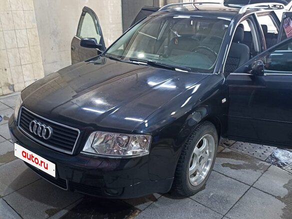 2004 Audi A6 II (C5) Рестайлинг, чёрный, 599000 рублей