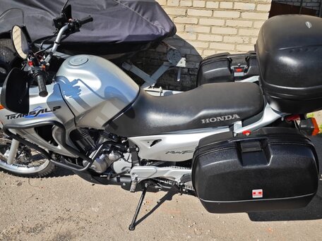 2004 Honda XL650V Transalp, серебристый, 480000 рублей, вид 1