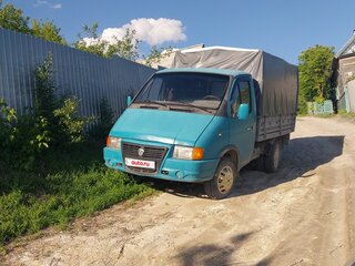 1998 ГАЗ ГАЗель (3302), голубой, 350000 рублей, вид 1