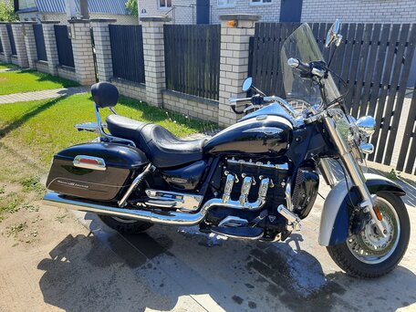 2012 Triumph Rocket 3, чёрный, 726786 рублей, вид 1
