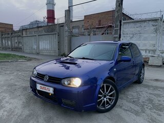 1999 Volkswagen Golf IV, голубой, 200000 рублей, вид 2