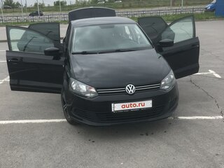 2013 Volkswagen Polo V, чёрный, 1000000 рублей, вид 3